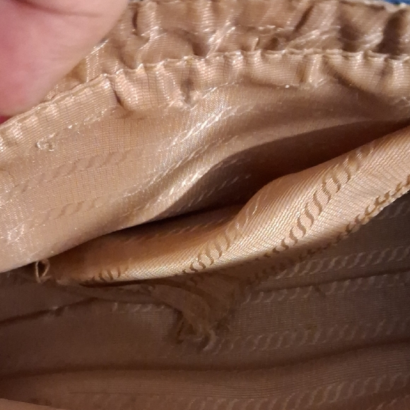 Prada Light Blue Croc-Embossed Shoulder Bag - Picture 7 of 10